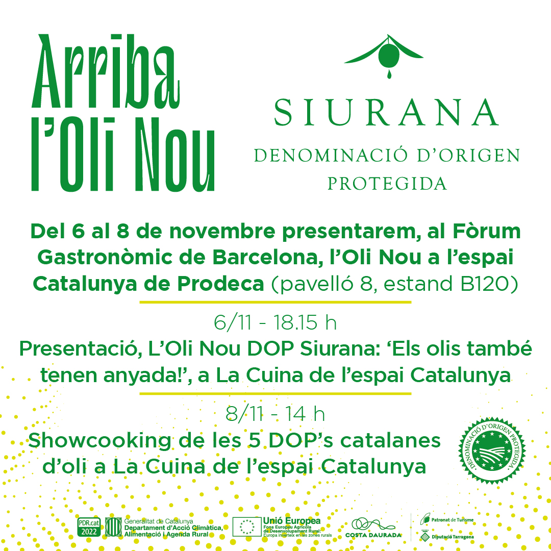 Fòrum Gastronòmic showcooking de les 5 DOP’s catalanes